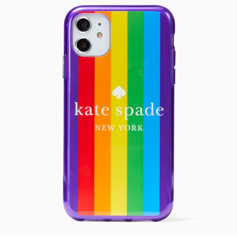 rainbow logo iphone 11 case
